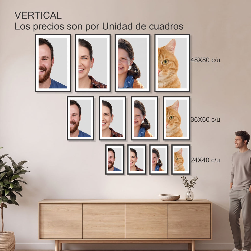 Retrato Medio Rostro Color R94 (Precio por Unidad )