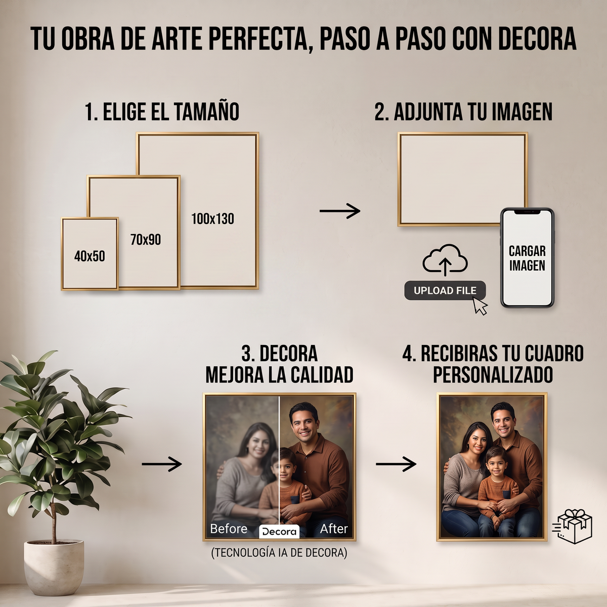 Cuadro Personalizado Vertical u Horizontal